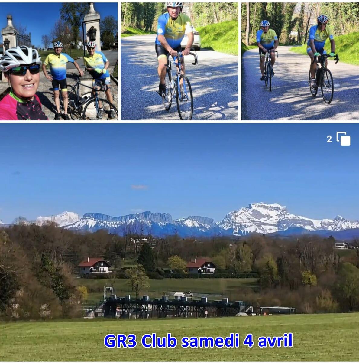 Sortie Club GR3 samedi 4 avril