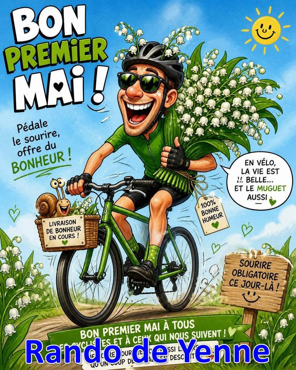 2026 1er Mai  Rando de Yenne