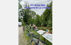 EFV 18 mai 2024 Lac St Hélène