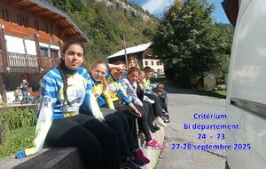 Critérium bi département 74-73 du 27-28 septembre 2025
