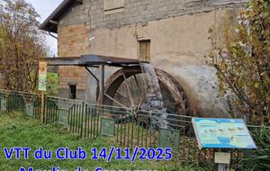 Sortie VTT Club du vendredi 14/11/2025