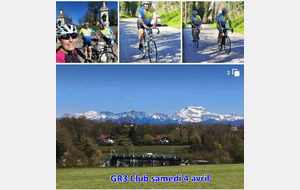 Sortie Club GR3 samedi 4 avril