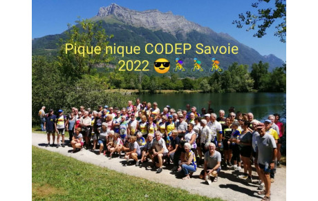 Pique Nique CODEP73 au Lac de Carouge 