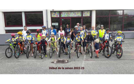 Début de la saison 2022-23 pour l'Ecole Française de Vélo