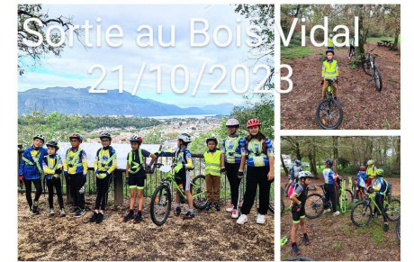 Ecole Vélo au Bois Vidal le samedi 21 octobre