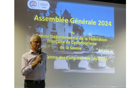 AG du CODEP73 au centre des Congrès d'Aix les Bains